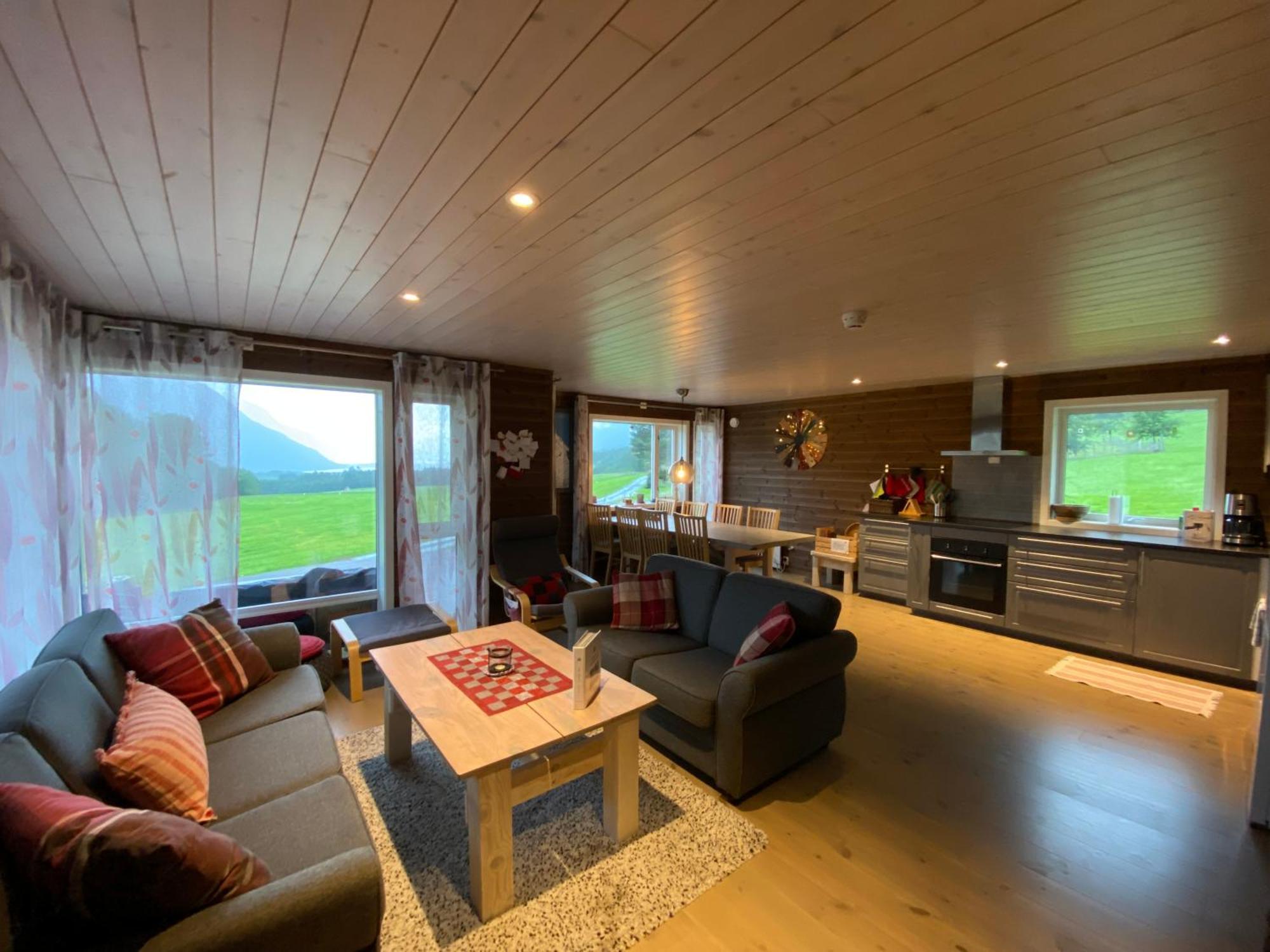 Vila Heinali Hytta Isfjorden Exteriér fotografie