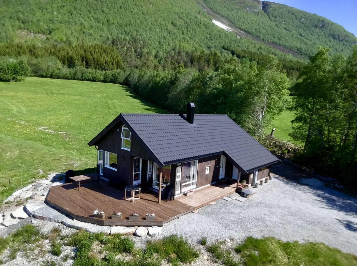 Vila Heinali Hytta Isfjorden Exteriér fotografie
